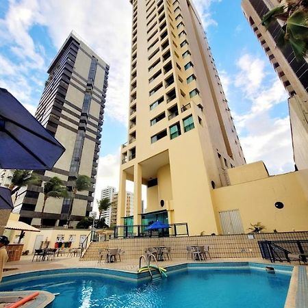 Flat 10 Andar Hotel Costa Mar Acesso Direto Praia جابواتاو دوس غوارارابيس المظهر الخارجي الصورة