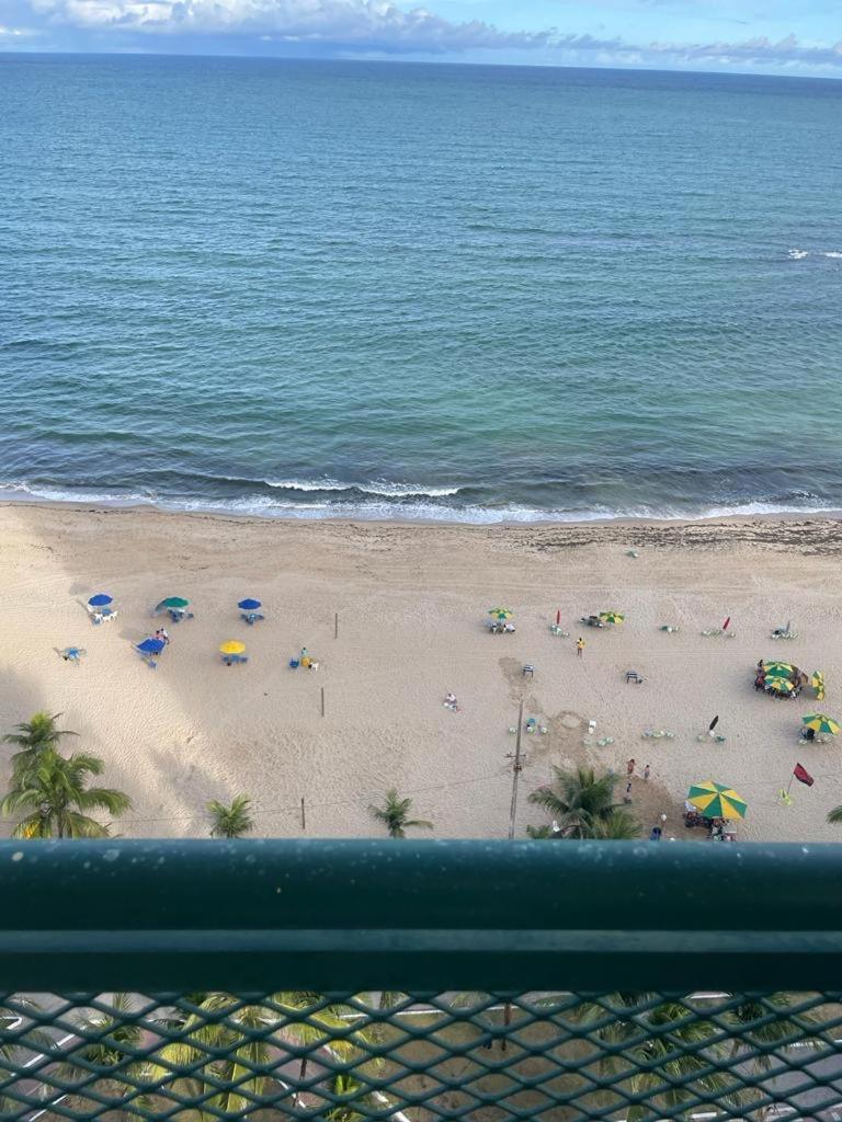 Flat 10 Andar Hotel Costa Mar Acesso Direto Praia جابواتاو دوس غوارارابيس المظهر الخارجي الصورة