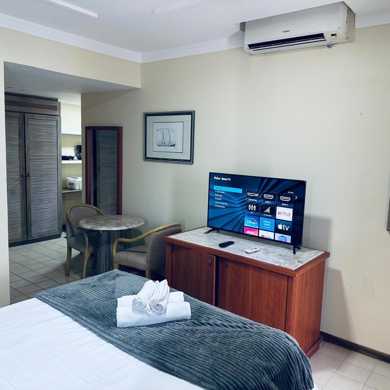 Flat 10 Andar Hotel Costa Mar Acesso Direto Praia جابواتاو دوس غوارارابيس المظهر الخارجي الصورة