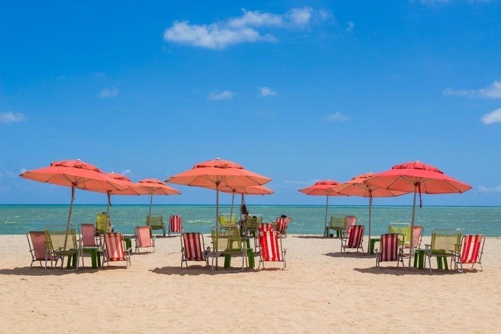 Flat 10 Andar Hotel Costa Mar Acesso Direto Praia جابواتاو دوس غوارارابيس المظهر الخارجي الصورة