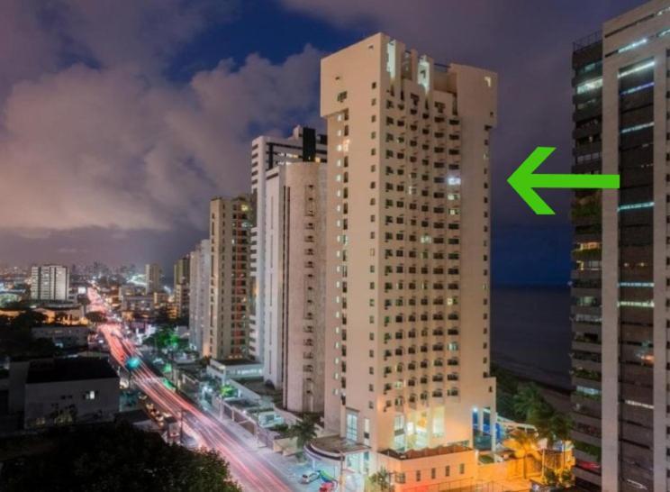 Flat 10 Andar Hotel Costa Mar Acesso Direto Praia جابواتاو دوس غوارارابيس المظهر الخارجي الصورة