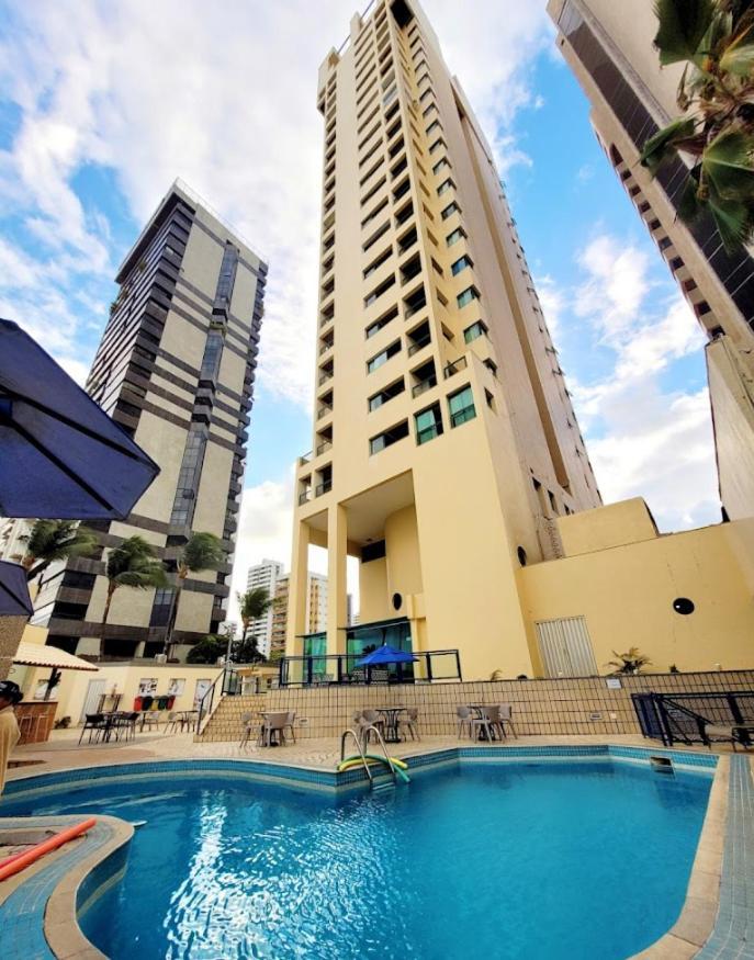 Flat 10 Andar Hotel Costa Mar Acesso Direto Praia جابواتاو دوس غوارارابيس المظهر الخارجي الصورة