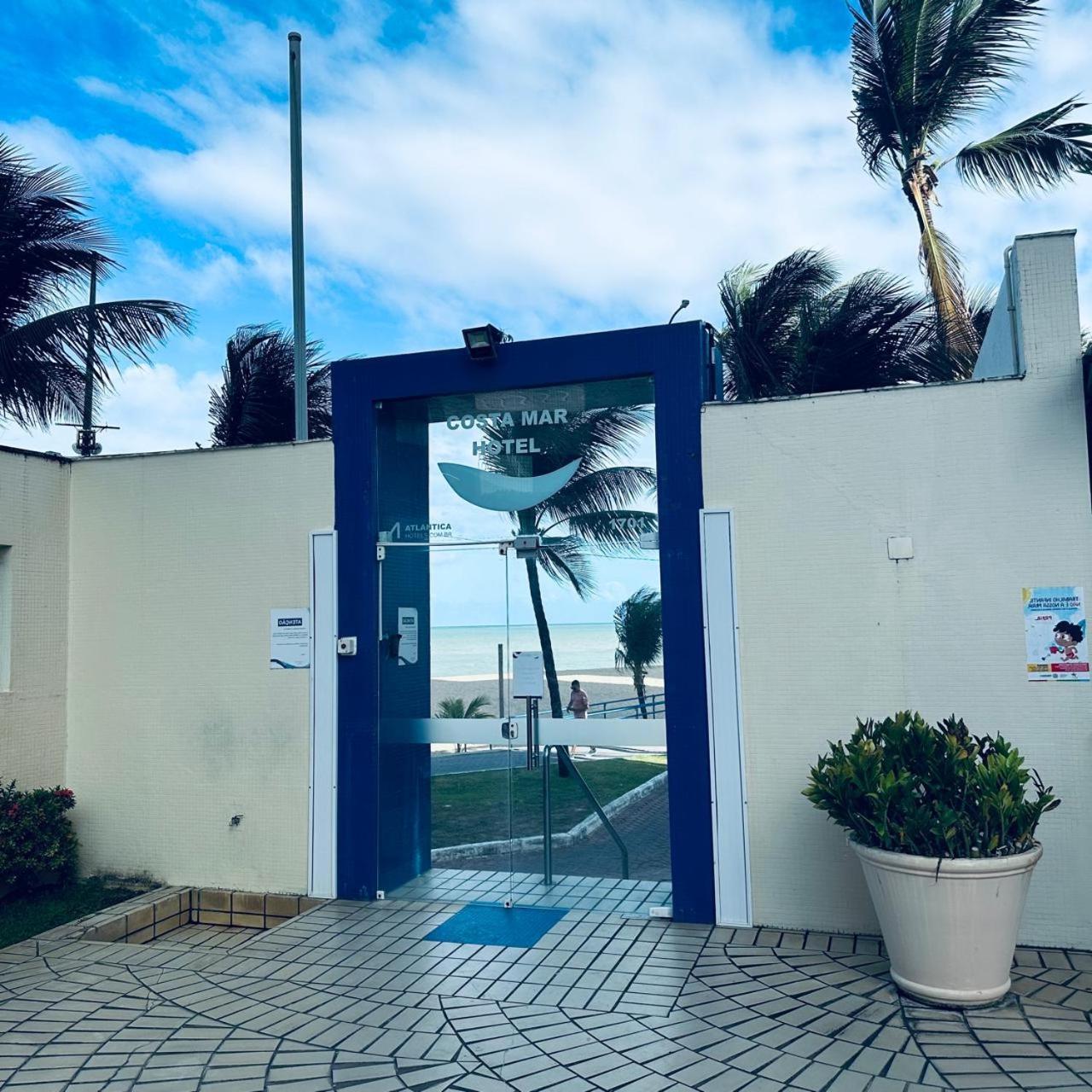 Flat 10 Andar Hotel Costa Mar Acesso Direto Praia جابواتاو دوس غوارارابيس المظهر الخارجي الصورة