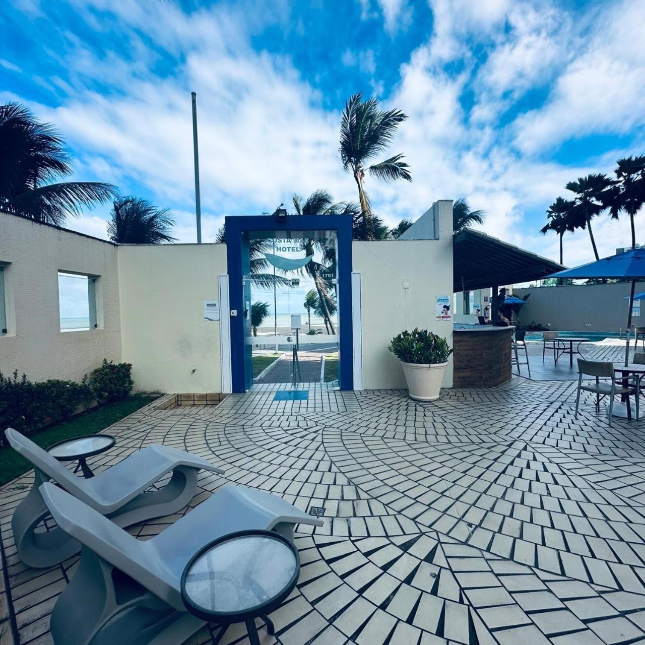 Flat 10 Andar Hotel Costa Mar Acesso Direto Praia جابواتاو دوس غوارارابيس المظهر الخارجي الصورة