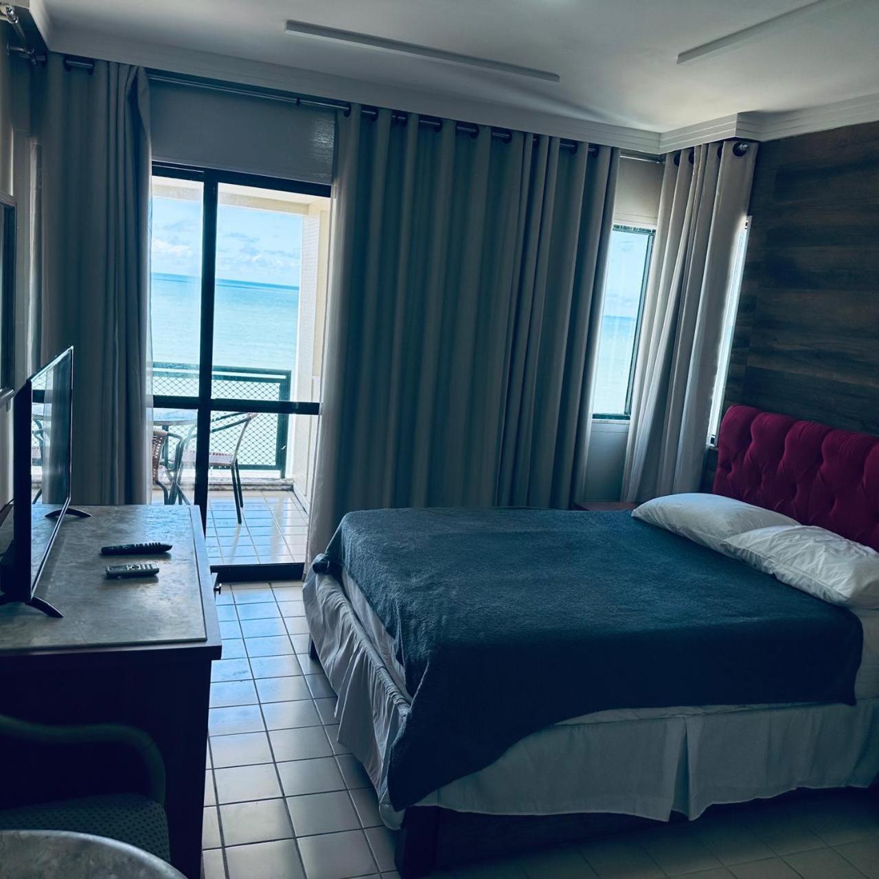 Flat 10 Andar Hotel Costa Mar Acesso Direto Praia جابواتاو دوس غوارارابيس المظهر الخارجي الصورة